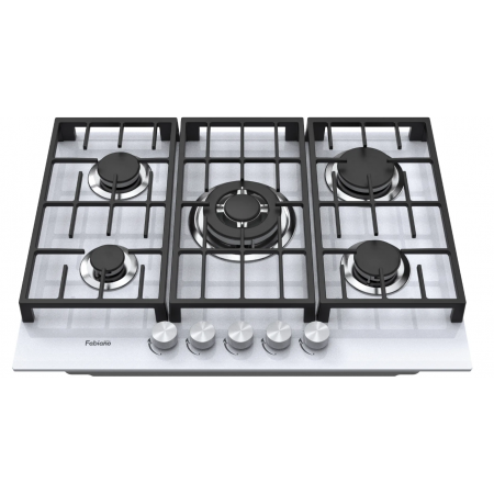 Газовая панель Fabiano FHG 8255 VGHT White Glass А-17